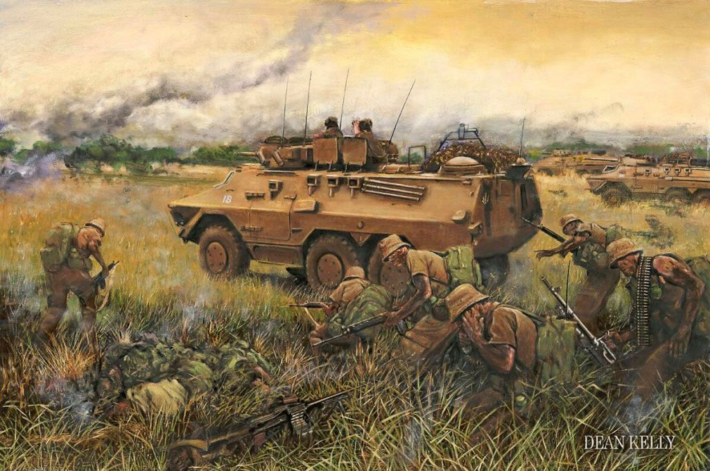 Солдаты ЮАР на войне в Анголе картинка