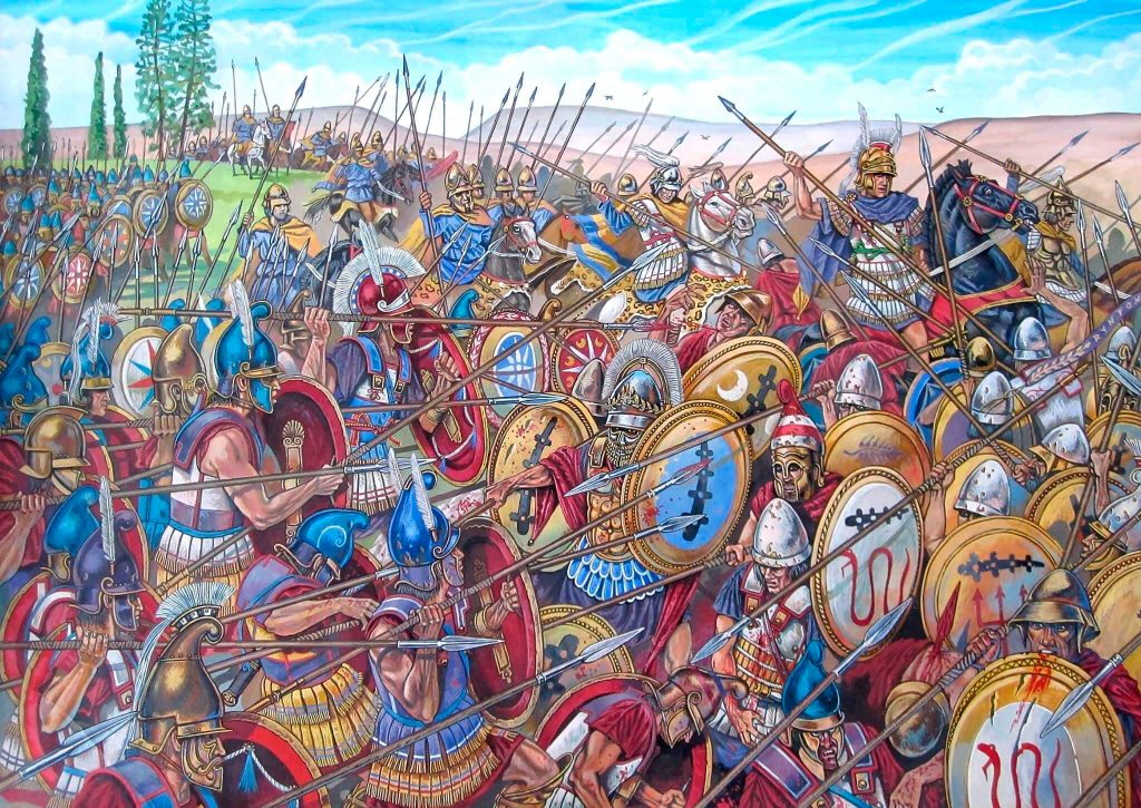 Гипасписты в битве при Херонее